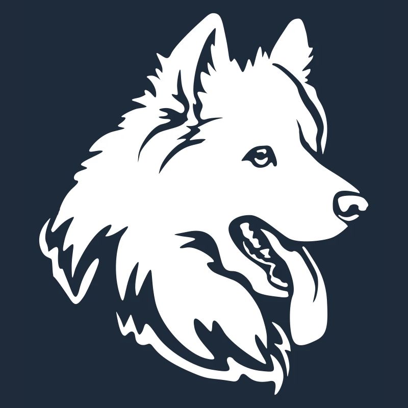 Samoyed Head "Black Edition"