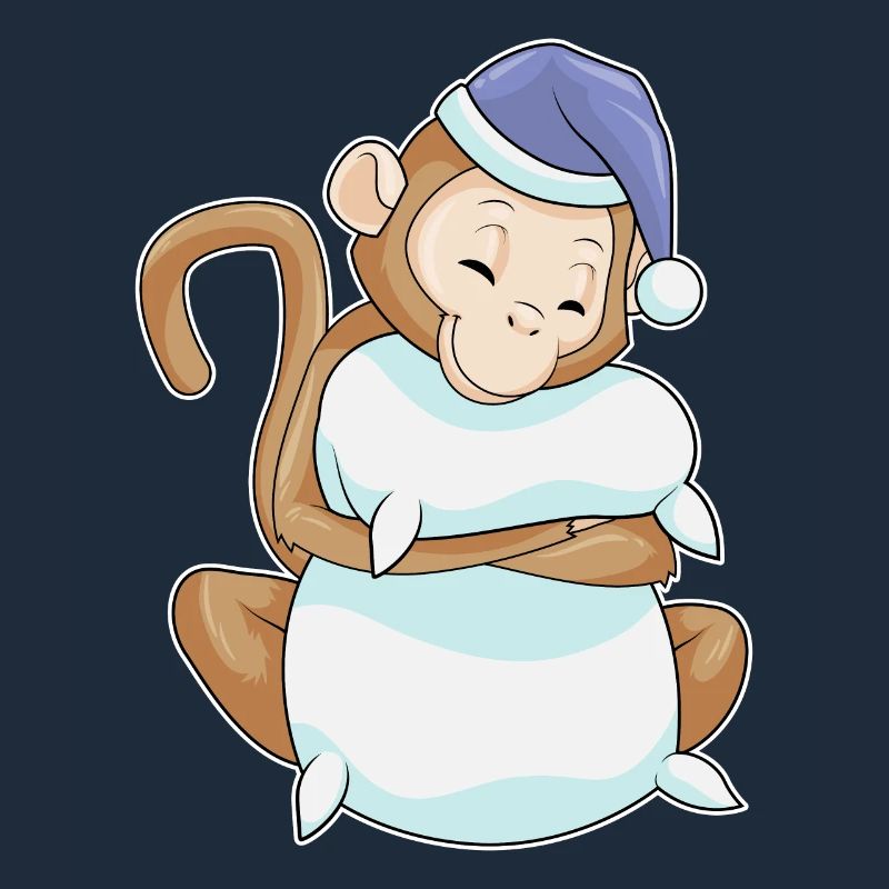 Monkey Sleeping Pillow