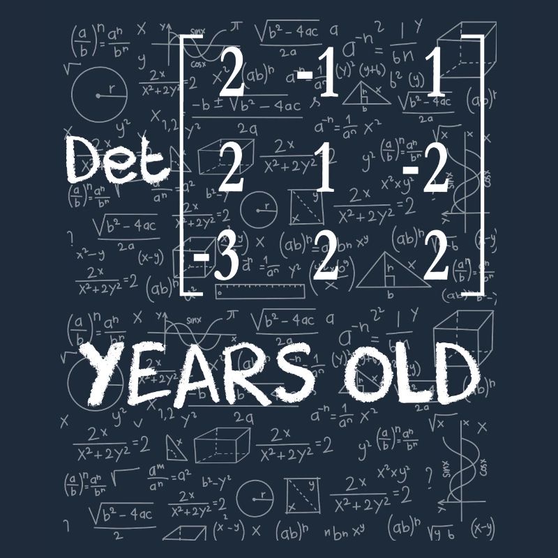 17th birthday 17 years matrix determinant