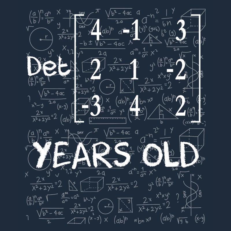 71st birthday 71 years matrix determinant