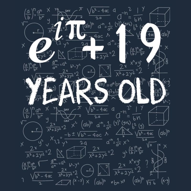 18th birthday 18 years old Euler Identity math