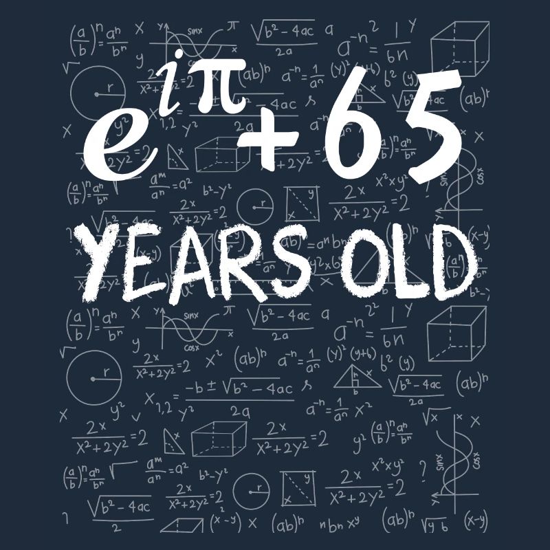 64e anniversaire 64 ans Euler Identité cadeau math