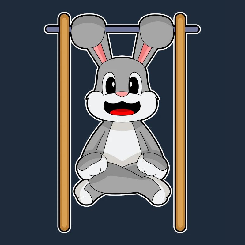Bunny Bodybuilder Pull-ups Bodybuilding