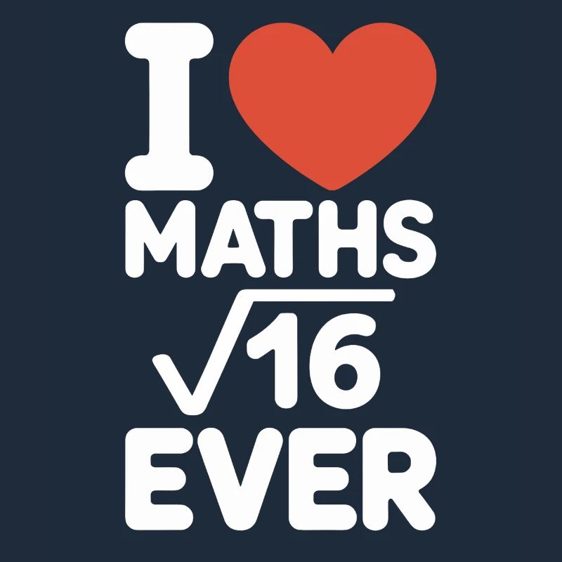 Math J’adore les maths Maths Nerd Professeur de mathématiques