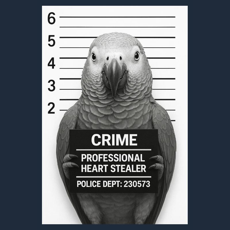 Parrot in Interrogation – Heart Thief