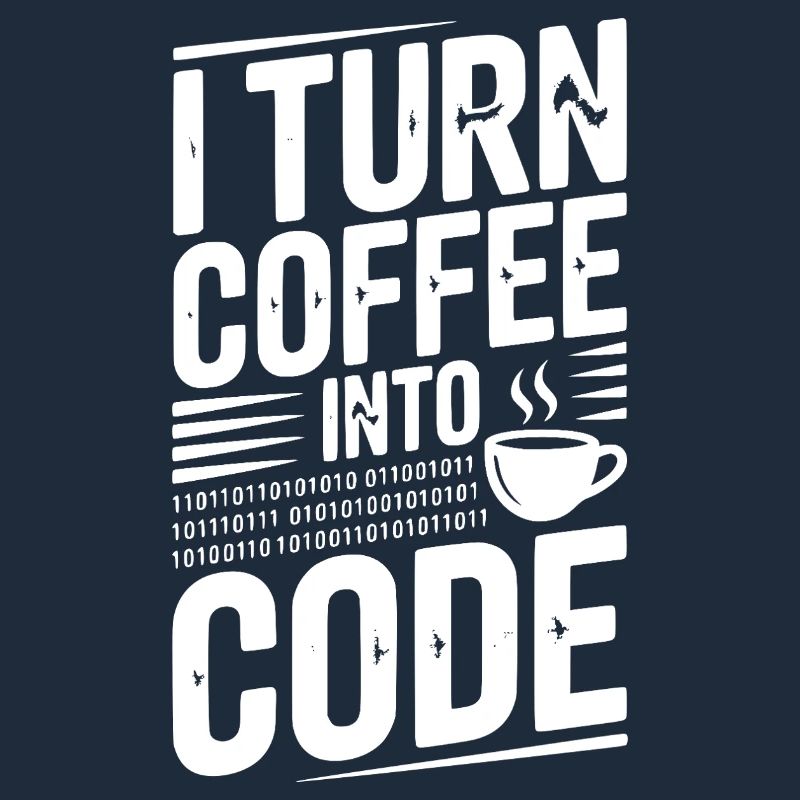Je transforme le café en code