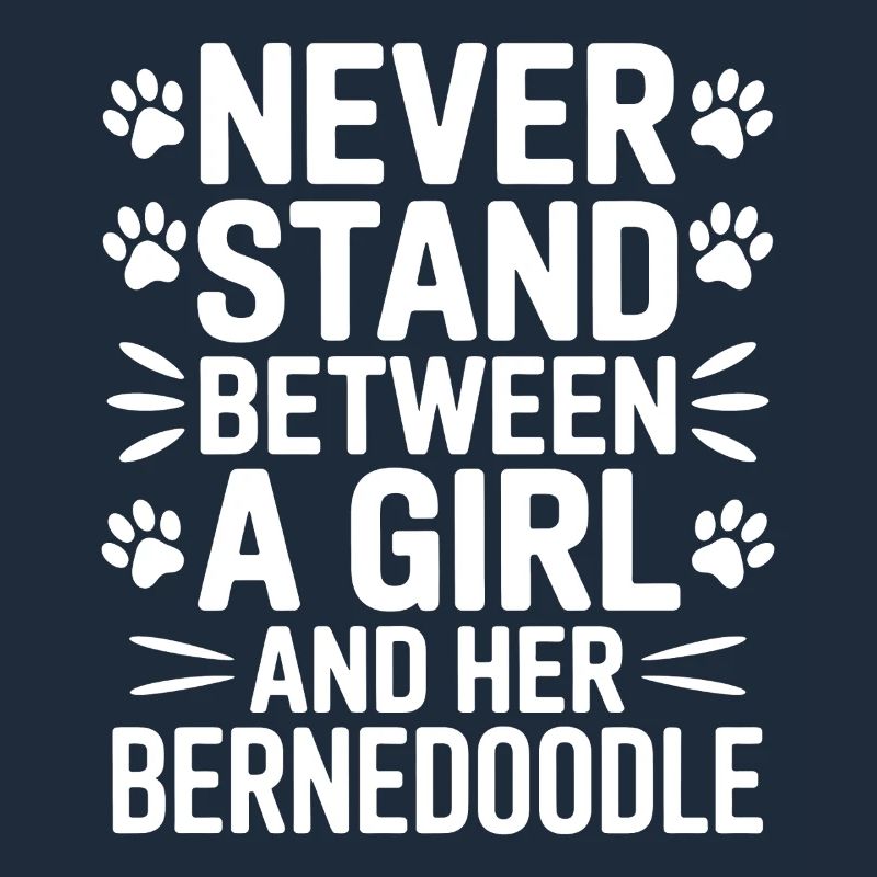 Bernedoodle Spruch Mädchen Bernedoodle Geschenk