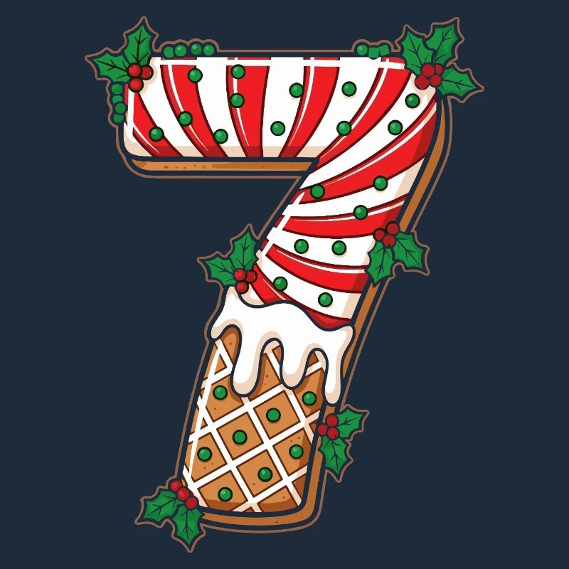 Weihnachts 7 Eisstiel Mistel