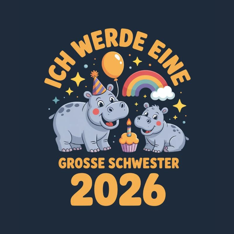 Ich werde eine grosse Schwester 2026 Hippo
