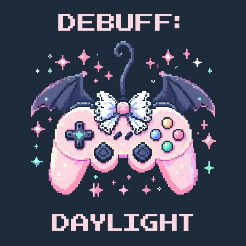 Debuff Daylight | Soft Goth Humor