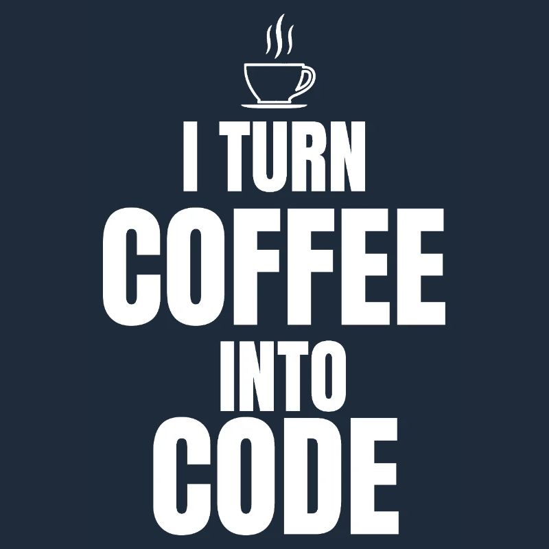 Je transforme le café en code