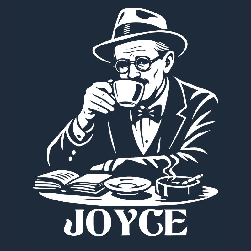 James Joyce Café Retro Reader