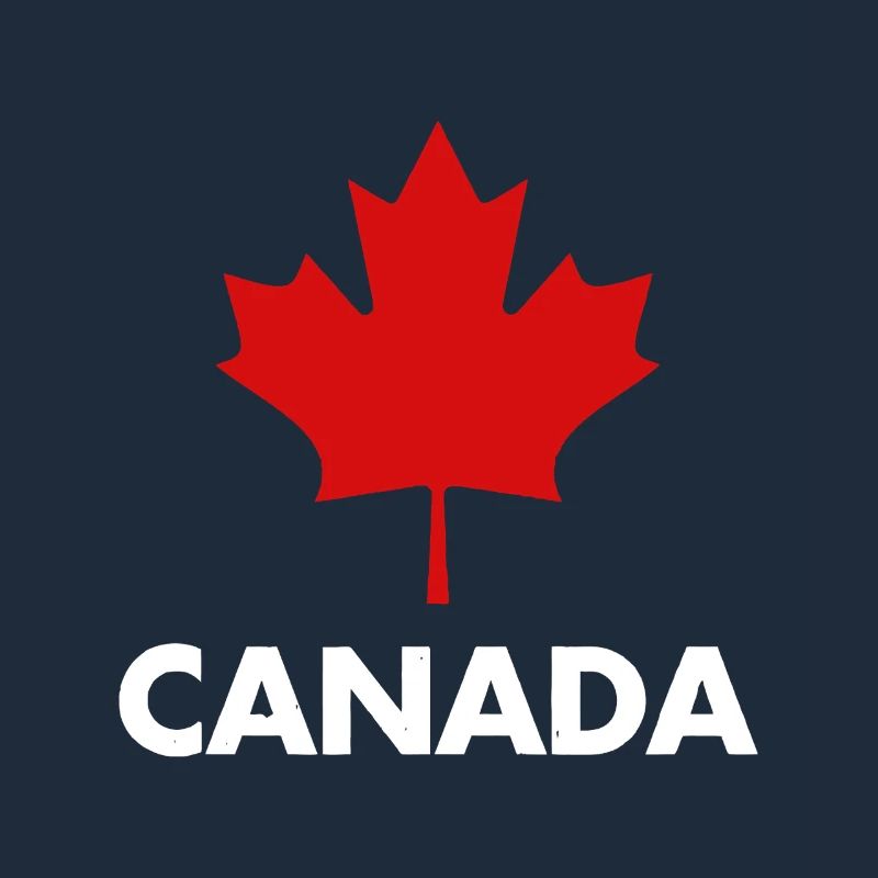 Red Maple Leaf Canada Emblem Tee