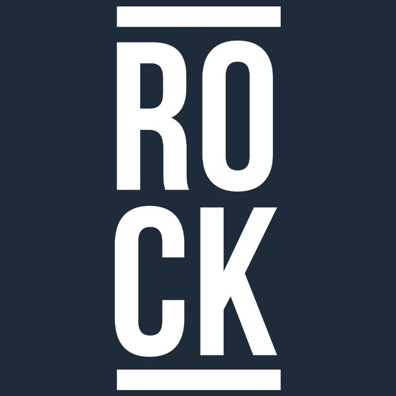 Rock Bold Vertical Typography