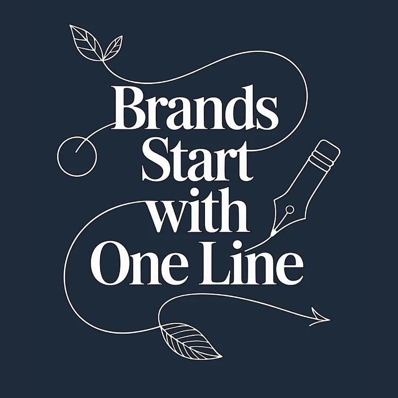 Les marques de designers de logos commencent avec le graphiste