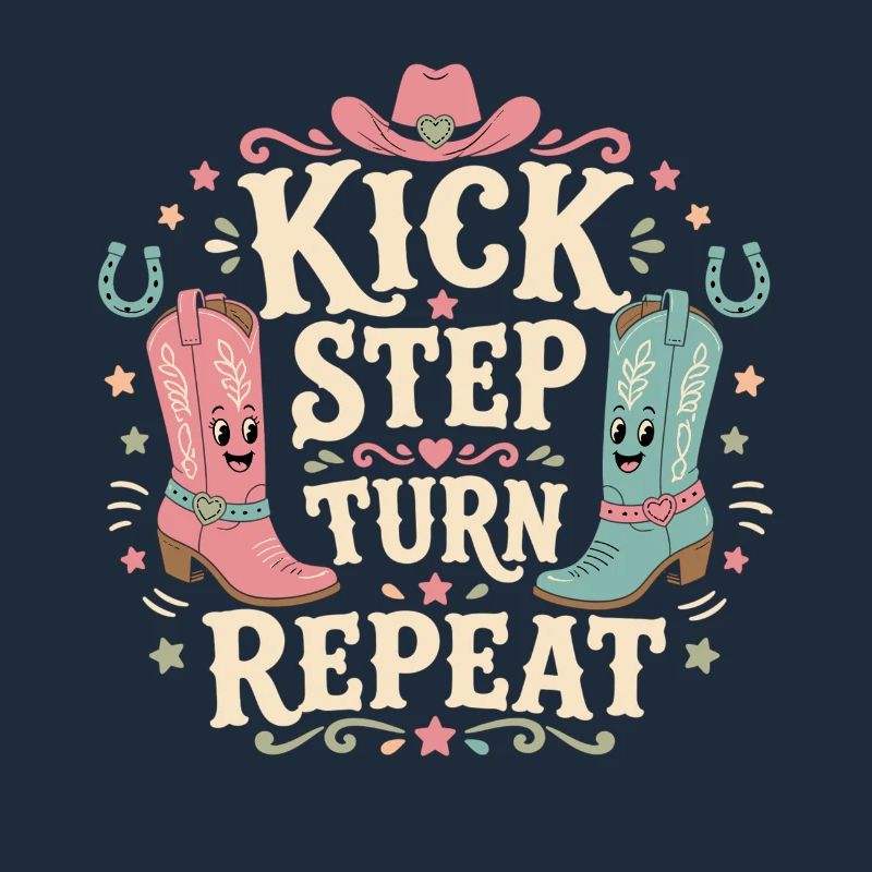 Kick Step Turn Repeat