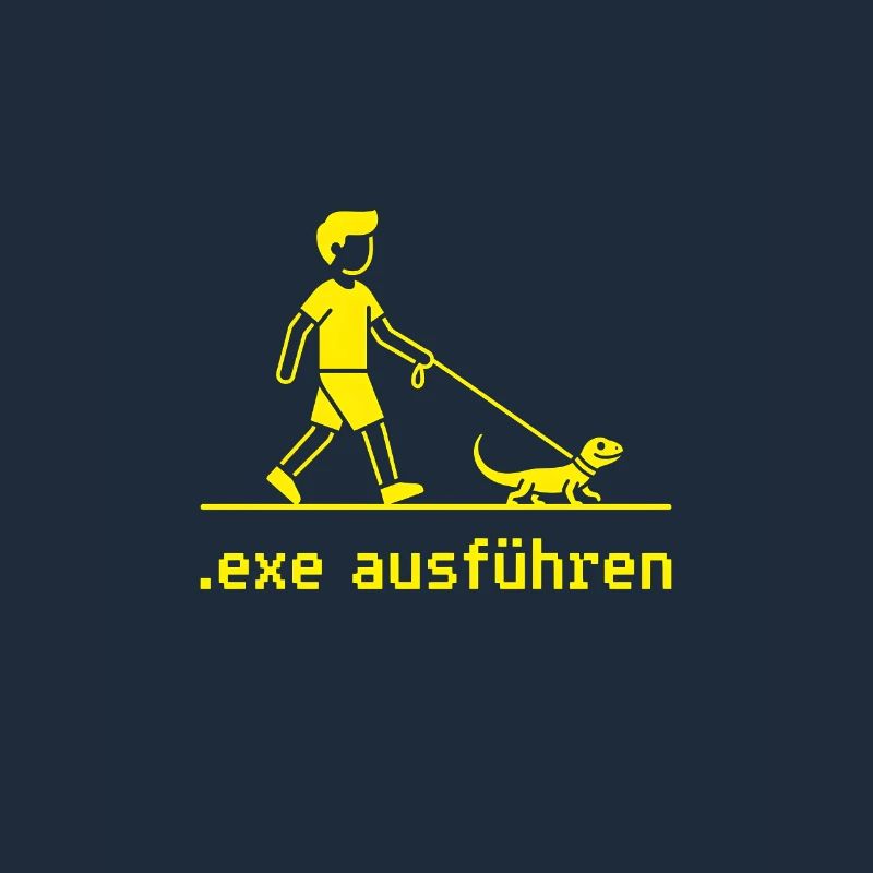 exe ausführen Informatiker Programmierer Geschenk