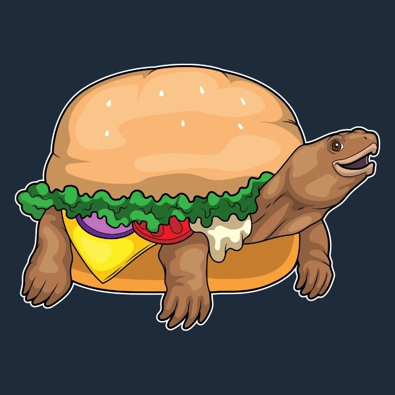 Turtle Cheeseburger