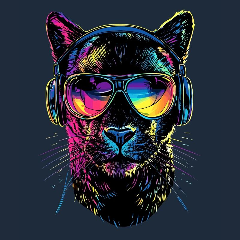 Panther Leopard Raubkatze Süße Großkatze Panter