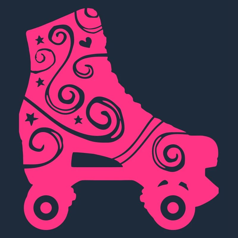 Decorated Roller Skate