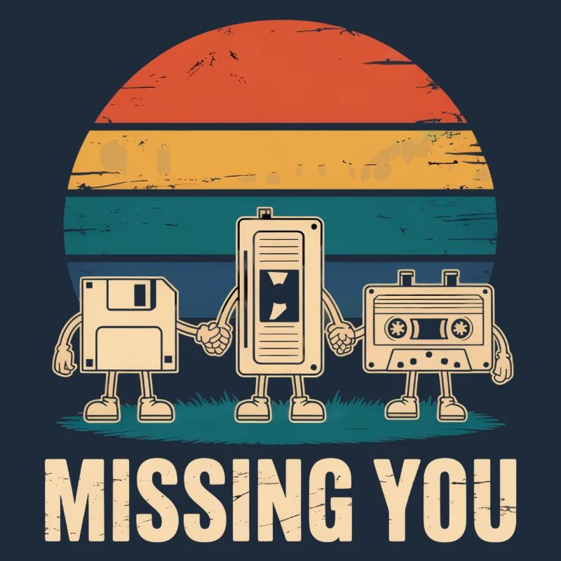 Cassette VHS Floppy Disc Floppy Disk Retro