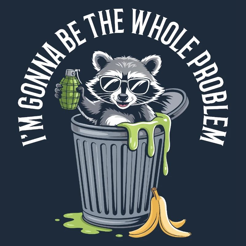 I'm the Problem – Funny Statement Design