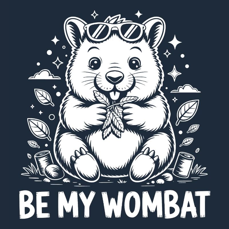 Funny Wombat
