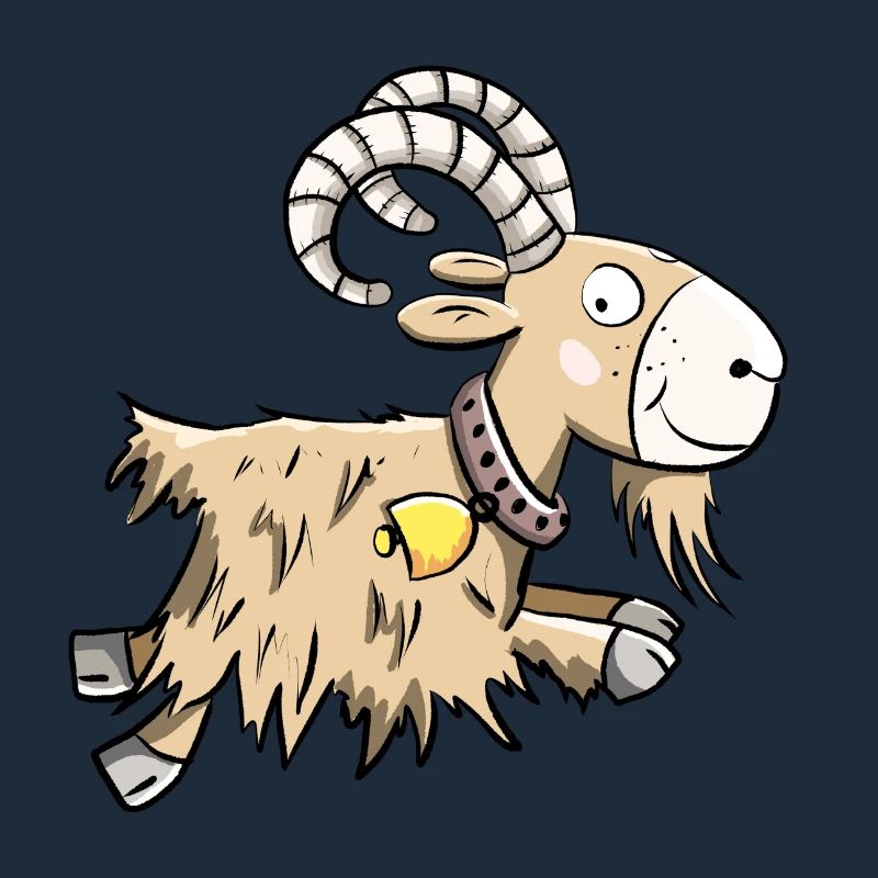 Erratic Goat I Aries I Goat Gift