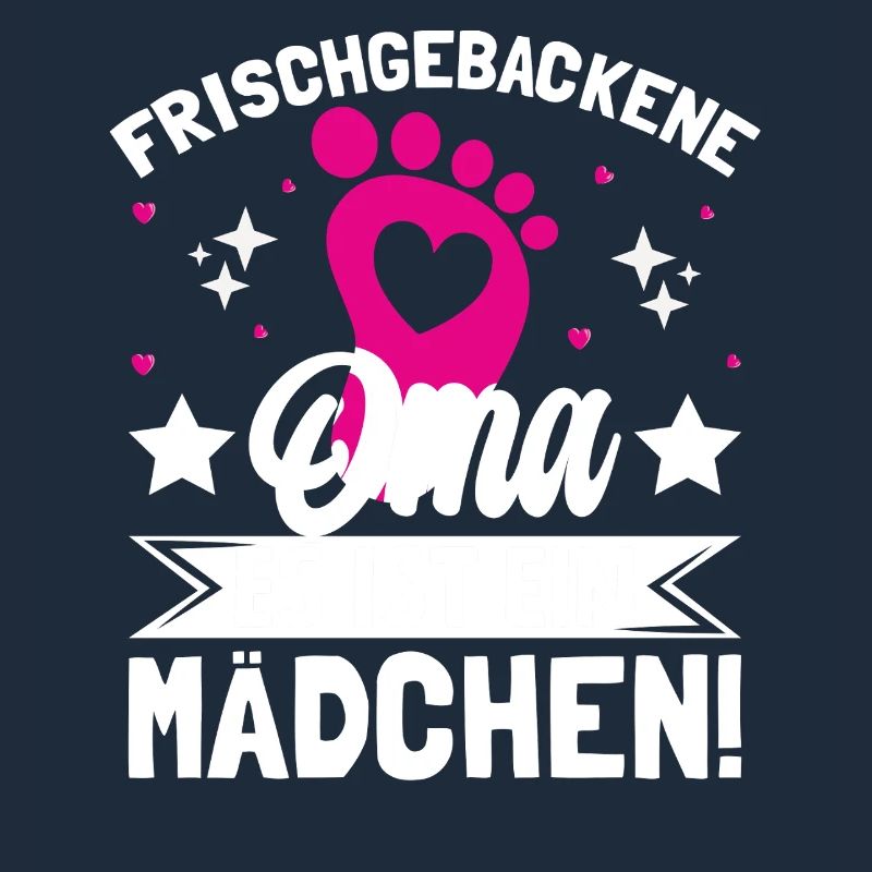 Frischgebackene Oma Es ist ein Mädchen!