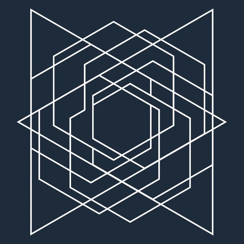 Interlaced Squares Grid