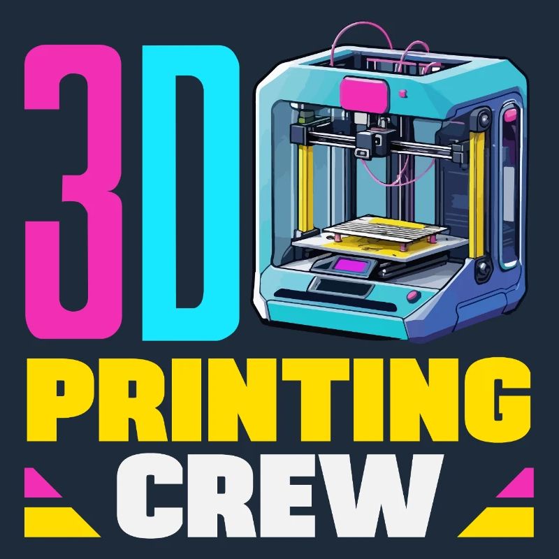 3D Printing Crew Maker Space Robotics Team Funny