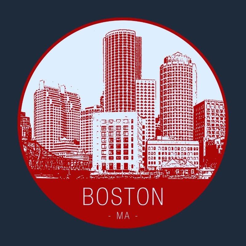 Boston Skyline Circle