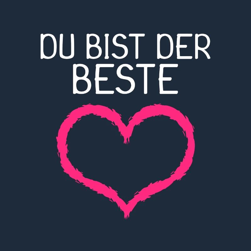 Du bist der Beste Herz Geschenk