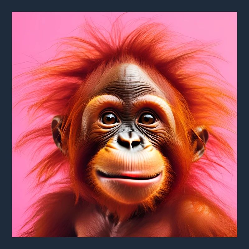 orangutan, primate, monkey