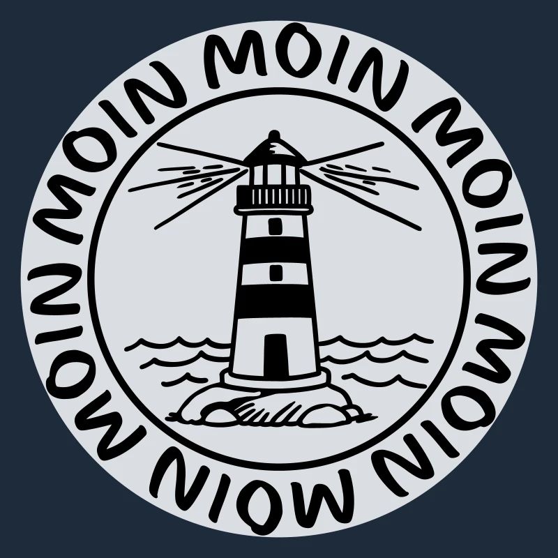 Moin Moin Leuchtturm – Maritimes Küsten Design