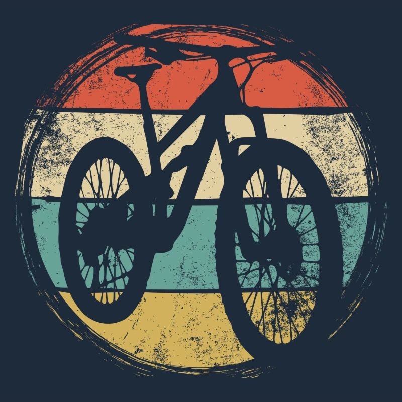 Rayures Décisif Rétro Cycle