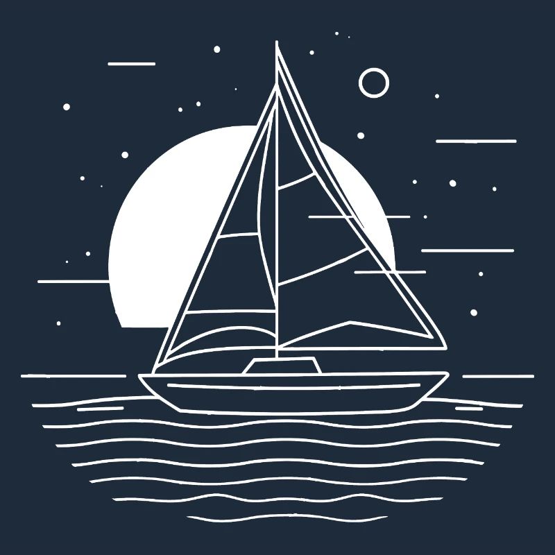 Sailing Drawing