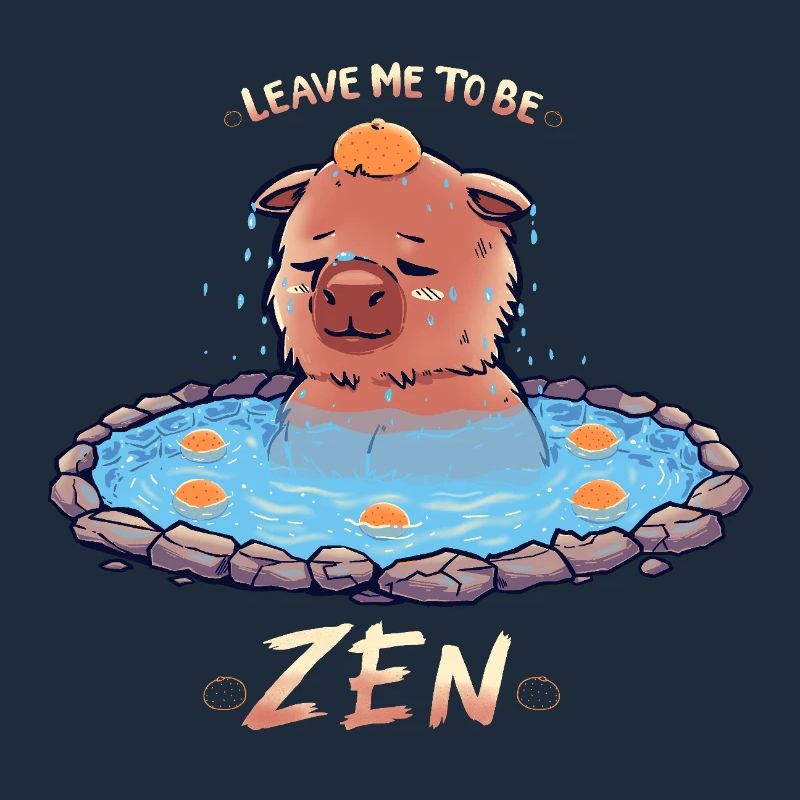 Ich möchte Zen Capybara sein