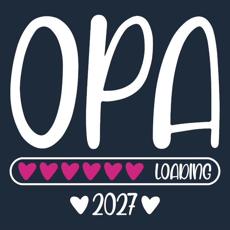 Opa 2027 loading mit Herzchen Ladebalken