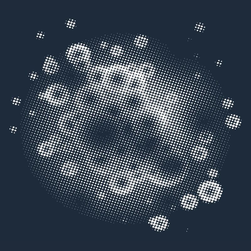 Pixel Cloud White | flash | rasterize | trendy