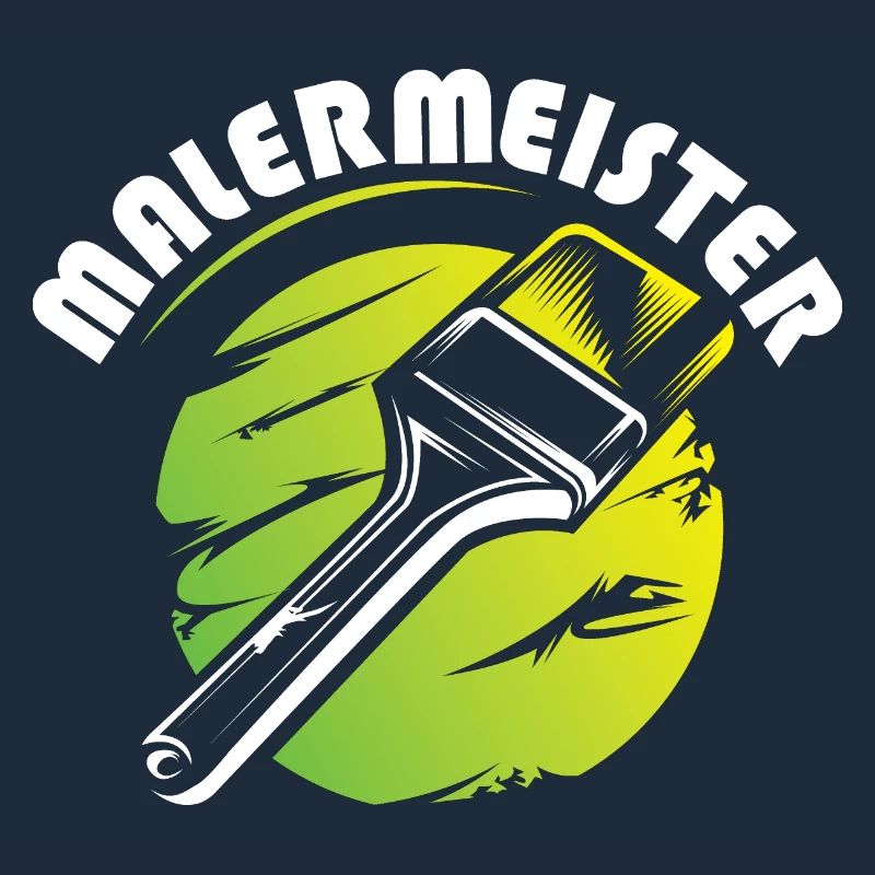 Master Painter Symbole Logo Opération Couleurs Peintre