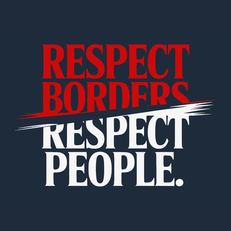 Respect Borders Respect People - Greenland
