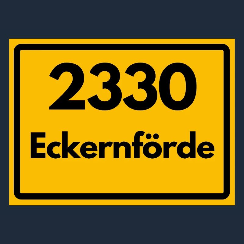 OLD POSTCODE POSTCODE RETRO 2330 ECKERNFÖRDE FJORD