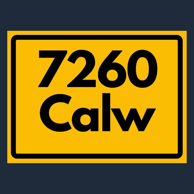 OLD POSTCODE POSTCODE RETRO 7260 CALW HEIMATSTOLZ