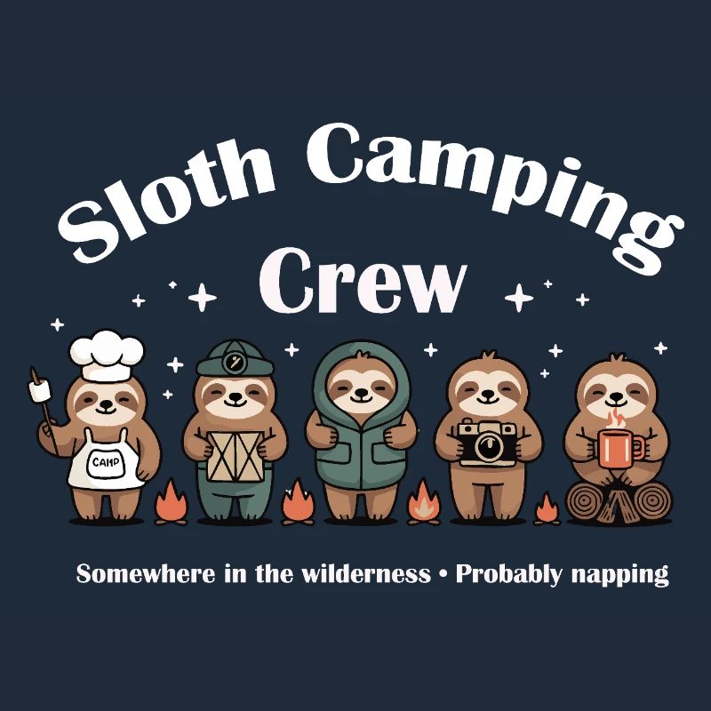 Sloth Camping Crew