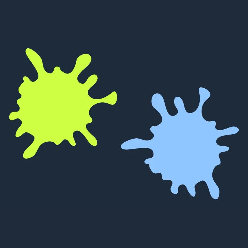 Neon Splash Splatter