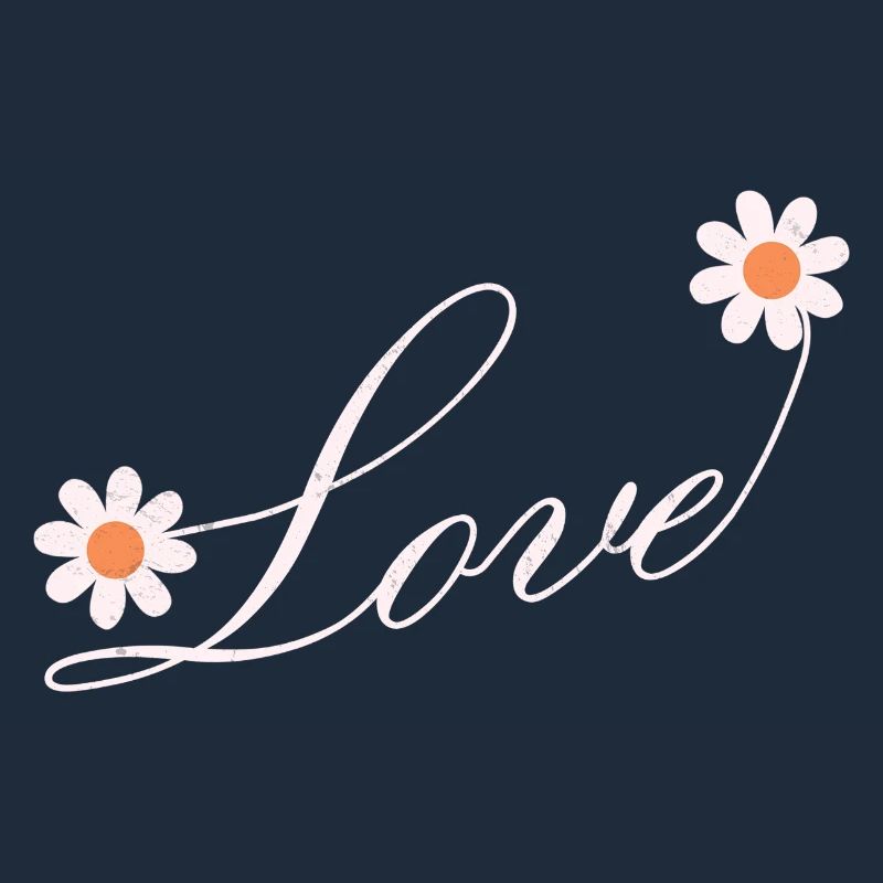 Conception de script d’amour floral