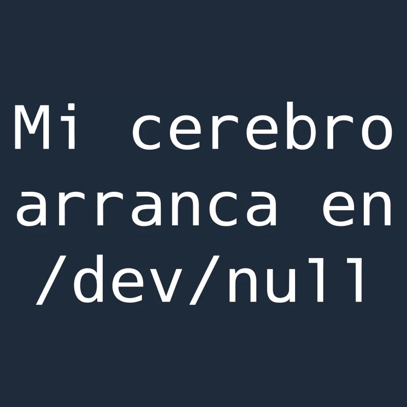 Mein Gehirn beginnt in /dev /null