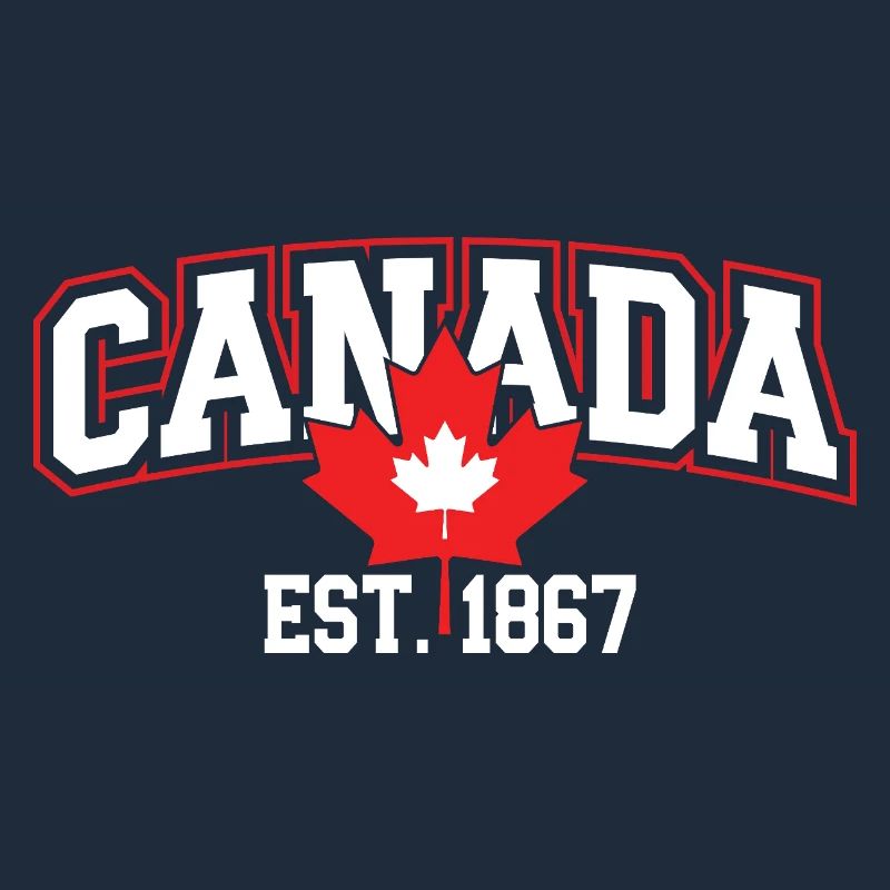 Canada Patriotic Maple Leaf Design