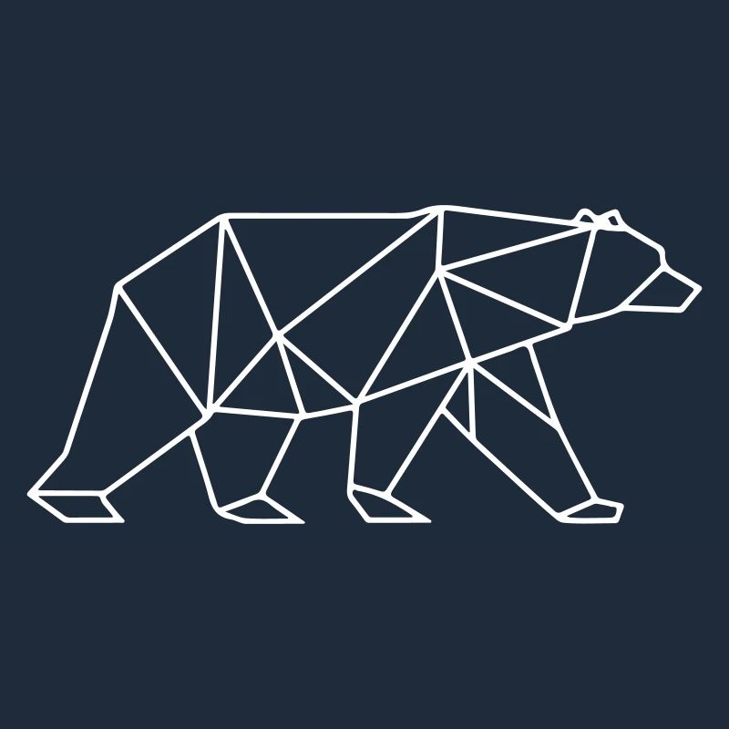 Bear Polygon Icon